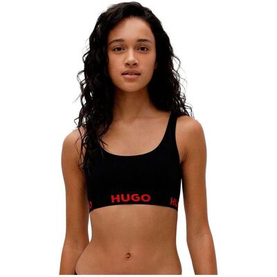 Hugo Bralette Sportif Logo (50469631) - noir - Publicité Hugo Bralette Sportif Logo (50469631) - noir - Publicité