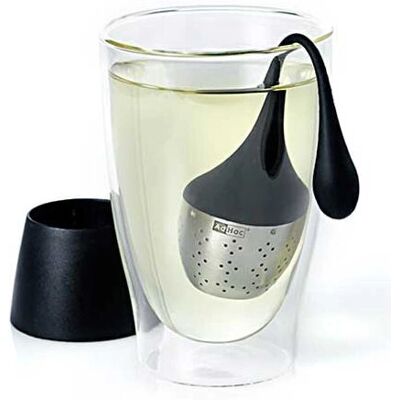 AdHoc TE52 Teesieb - Schwarz, Edelstahl AdHoc TE52 Teesieb - Schwarz, Edelstahl