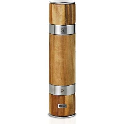 AdHoc MP90 Edelstahl Holz Salz & Pfeffer Mühle - Salz & Pfeffer Mühle AdHoc MP90 Edelstahl Holz Salz & Pfeffer Mühle - Salz & Pfeffer Mühle