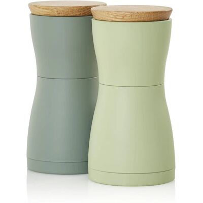 AdHoc Twin Grün Salz- und Pfeffermühlen-Set - 13cm AdHoc Twin Grün Salz- und Pfeffermühlen-Set - 13cm