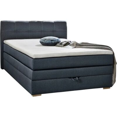 JOCKENHÖFER GRUPPE Amelie - Boxspringbett - 120x200cm - Blau - Komplettbett JOCKENHÖFER GRUPPE Amelie - Boxspringbett - 120x200cm - Blau - Komplettbett