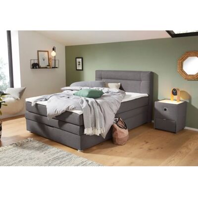 JOCKENHÖFER GRUPPE Carmen Boxspringbett - dunkelgrau - Bett mit Stauraum JOCKENHÖFER GRUPPE Carmen Boxspringbett - dunkelgrau - Bett mit Stauraum