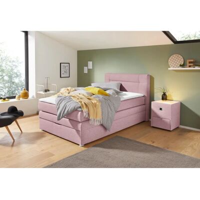 JOCKENHÖFER GRUPPE Carmen - Altrosa Boxspringbett mit Stauraum & Topper JOCKENHÖFER GRUPPE Carmen - Altrosa Boxspringbett mit Stauraum & Topper