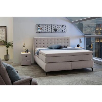 JOCKENHÖFER GRUPPE Jessica - Boxspringbett, hellgrau, 180x200cm - Boxspringbett JOCKENHÖFER GRUPPE Jessica - Boxspringbett, hellgrau, 180x200cm - Boxspringbett