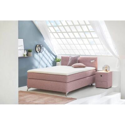 JOCKENHÖFER GRUPPE Nora Boxspringbett - 140x200cm, altrosa, Komplettbett, Feinstruktur JOCKENHÖFER GRUPPE Nora Boxspringbett - 140x200cm, altrosa, Komplettbett, Feinstruktur