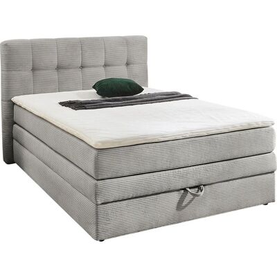 JOCKENHÖFER GRUPPE Amy - Grau 140x200cm - Boxspringbett JOCKENHÖFER GRUPPE Amy - Grau 140x200cm - Boxspringbett
