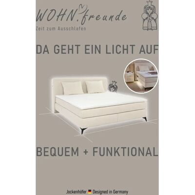 JOCKENHÖFER GRUPPE Kira 180x200cm Boxspringbett - Boxspringbett JOCKENHÖFER GRUPPE Kira 180x200cm Boxspringbett - Boxspringbett