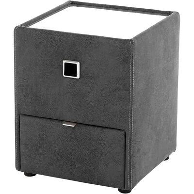 JOCKENHÖFER GRUPPE Lancy Dunkelgrau Nachttisch - Sideboards JOCKENHÖFER GRUPPE Lancy Dunkelgrau Nachttisch - Sideboards