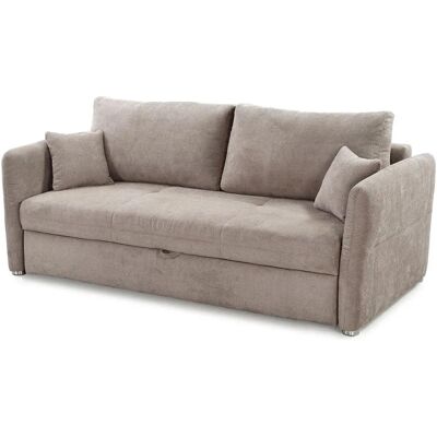JOCKENHÖFER GRUPPE Luca - Microflausch 2-Sitzer Beige Schlafsofa JOCKENHÖFER GRUPPE Luca - Microflausch 2-Sitzer Beige Schlafsofa