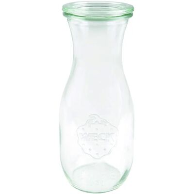 Weck Einmachglas - 500 ml - Transparentes Glas Weck Einmachglas - 500 ml - Transparentes Glas
