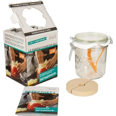 Pot à confiture Weck 44839 - Transparent 750ml pour Fermentation & Conservation Pot à confiture Weck 44839 - Transparent 750ml pour Fermentation & Conservation