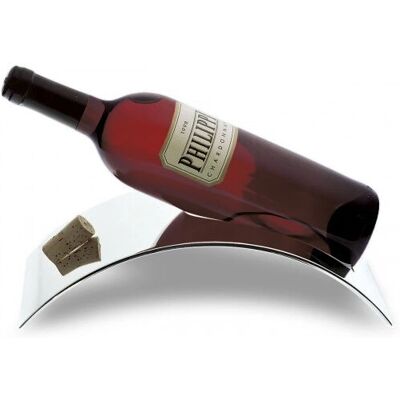 Philippi 164027 suport pentru sticla de vin din oțel inoxidabil - Suport pentru sticlă de vin Philippi 164027 suport pentru sticla de vin din oțel inoxidabil - Suport pentru sticlă de vin
