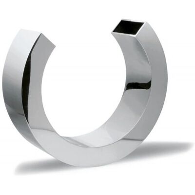 Vaso Omega di Philippi - Acciaio inox design greco Vaso Omega di Philippi - Acciaio inox design greco