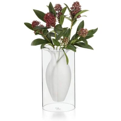 Vaso Esmeralda Philippi - Elegante e Sottile Vaso Esmeralda Philippi - Elegante e Sottile