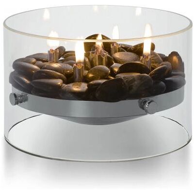 Philippi Fire - Caminetto portatile in acciaio inossidabile - Fuoco (23 x 14 cm) Philippi Fire - Caminetto portatile in acciaio inossidabile - Fuoco (23 x 14 cm)