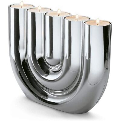Philippi Double U Portacandele - Candle Holder - Design tedesco Philippi Double U Portacandele - Candle Holder - Design tedesco
