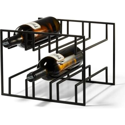 Philippi CUBO - negru - suport de vin Philippi CUBO - negru - suport de vin