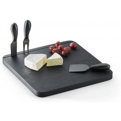 Set de servire brânzeturi Fromage - Dublă față, 3 cuțite Set de servire brânzeturi Fromage - Dublă față, 3 cuțite