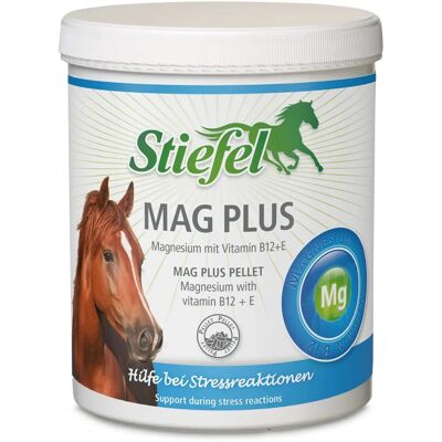 Stiefel Mag 12 Pellets - Support contre le Stress chez Chevaux - Publicité Stiefel Mag 12 Pellets - Support contre le Stress chez Chevaux - Publicité