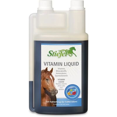 Stiefel Vitamin Liquid - Ergänzungsfuttermittel für Pferde Stiefel Vitamin Liquid - Ergänzungsfuttermittel für Pferde