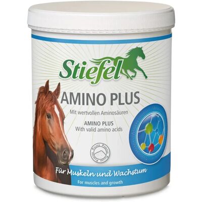 Stiefel Amino Plus Pferde-Zusatzfutter - Muskel & Leistung Stiefel Amino Plus Pferde-Zusatzfutter - Muskel & Leistung