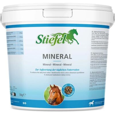 Stiefel Mineral Ergänzungsfutter für Pferde - Vitamin & Mineral Pellets Stiefel Mineral Ergänzungsfutter für Pferde - Vitamin & Mineral Pellets
