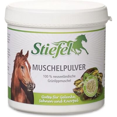 Stiefel Muschelpulver - Natürliche Gelenkunterstützung für Pferde Stiefel Muschelpulver - Natürliche Gelenkunterstützung für Pferde