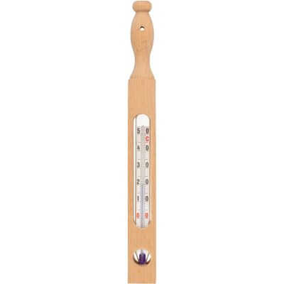 Termómetro de baño de madera Redecker - 25cm Termómetro de baño de madera Redecker - 25cm