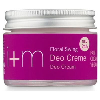 i+m Naturkosmetik Berlin Floral Zero Waste Deodorant - Deodorant Cream i+m Naturkosmetik Berlin Floral Zero Waste Deodorant - Deodorant Cream