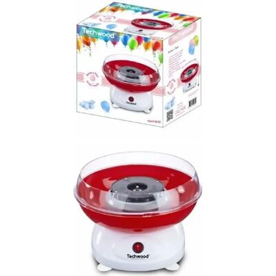 Techwood - 500W - Blanc/Rouge - Machine à barbe à papa Techwood - 500W - Blanc/Rouge - Machine à barbe à papa