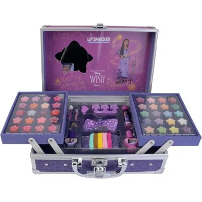 Trousse de maquillage Disney Wish de Lip Smacker - Set de cosmétiques pour enfants - Publicité Trousse de maquillage Disney Wish de Lip Smacker - Set de cosmétiques pour enfants - Publicité