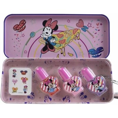 Ensemble de cosmétiques Minnie Mouse - Trousse de maquillage pour filles - Publicité Ensemble de cosmétiques Minnie Mouse - Trousse de maquillage pour filles - Publicité