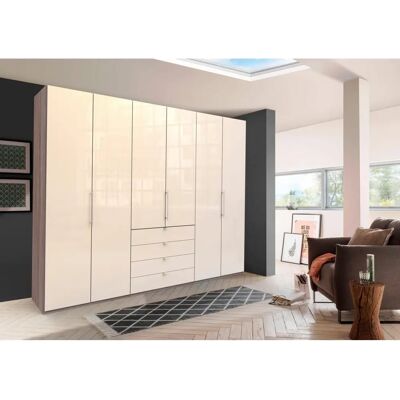 WIEMANN Loft Kleiderschrank - Falttüren, Glasfront - 300cm WIEMANN Loft Kleiderschrank - Falttüren, Glasfront - 300cm