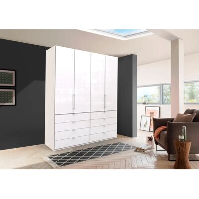 Wiemann Loft Kleiderschrank - Glasfront, Soft-Close, 200x58x236cm Wiemann Loft Kleiderschrank - Glasfront, Soft-Close, 200x58x236cm