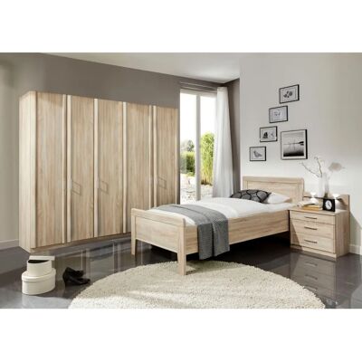 WIEMANN Meran Kleiderschrank - 5-türig, Beige, 246cm breit WIEMANN Meran Kleiderschrank - 5-türig, Beige, 246cm breit