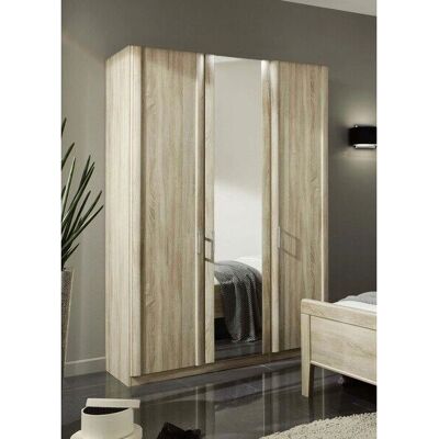 WIEMANN Meran Kleiderschrank - Beige, 3 Türen, 2 Regale, 2 Stangen WIEMANN Meran Kleiderschrank - Beige, 3 Türen, 2 Regale, 2 Stangen