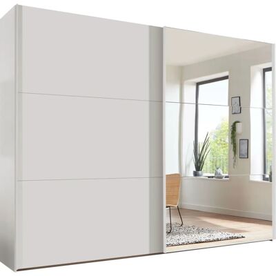 Wiemann Korfu Kleiderschrank - Weiß, 2 Türen, Spiegel, Modern Wiemann Korfu Kleiderschrank - Weiß, 2 Türen, Spiegel, Modern
