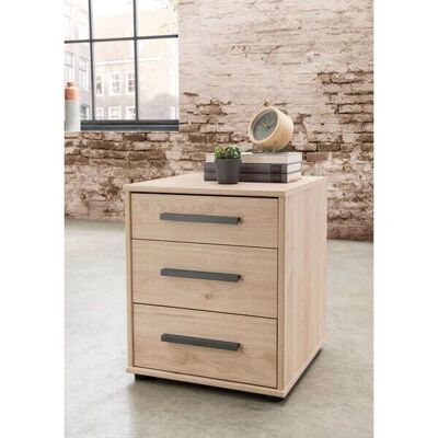WIEMANN Brussels Nachttisch - 3-Schubladen Beige Schlafzimmer WIEMANN Brussels Nachttisch - 3-Schubladen Beige Schlafzimmer
