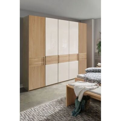 Wiemann Kiruna Kleiderschrank - 5-türig, Braun, 246x58x217cm Wiemann Kiruna Kleiderschrank - 5-türig, Braun, 246x58x217cm