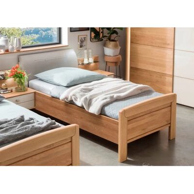 WIEMANN "Kiruna" Bett - 90x200cm, Braun (Eiche, Champagner), Kein Matratze WIEMANN "Kiruna" Bett - 90x200cm, Braun (Eiche, Champagner), Kein Matratze