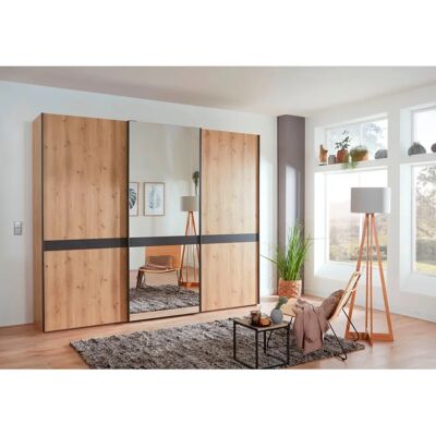 WIEMANN Rialto Kleiderschrank - 3 Türen, 6 Regale, 3 Stangen - Schrank WIEMANN Rialto Kleiderschrank - 3 Türen, 6 Regale, 3 Stangen - Schrank