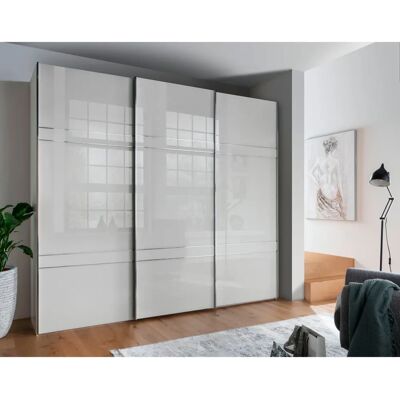 Wiemann Rialto Schrank - Glasfront, 3 Türen, 246x67x217cm Wiemann Rialto Schrank - Glasfront, 3 Türen, 246x67x217cm