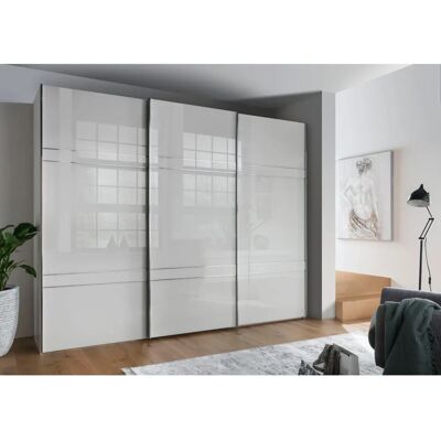 WIEMANN Rialto Kleiderschrank - Glasfront mit Querriegeln - Made in Germany WIEMANN Rialto Kleiderschrank - Glasfront mit Querriegeln - Made in Germany