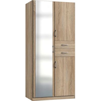 Wimex Bitburg Drehtürenschrank - Eiche sägerau Nachbildung Wimex Bitburg Drehtürenschrank - Eiche sägerau Nachbildung