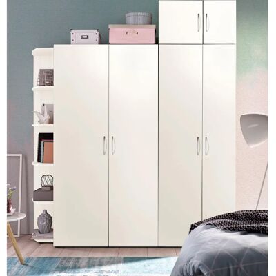 WIMEX Kleiderschrank - Multiraumkonzept, 30x185x54cm, weiß - Schrank WIMEX Kleiderschrank - Multiraumkonzept, 30x185x54cm, weiß - Schrank