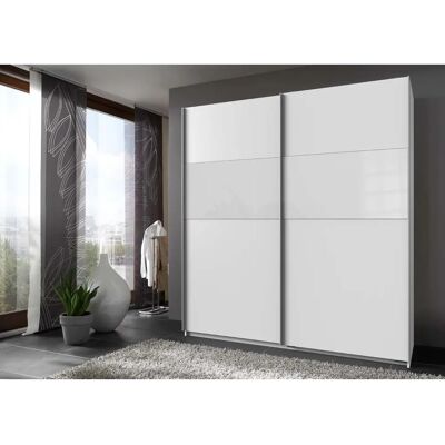 WIMEX Bramfeld Kleiderschrank - Glasdetails, 180x198x64cm WIMEX Bramfeld Kleiderschrank - Glasdetails, 180x198x64cm