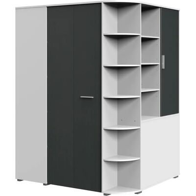 WIMEX Joker Kleiderschrank - Platzsparendes Eckdesign WIMEX Joker Kleiderschrank - Platzsparendes Eckdesign