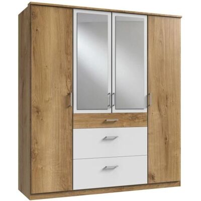 WIMEX Click Kleiderschrank - Moderner Holzschrank mit Spiegel WIMEX Click Kleiderschrank - Moderner Holzschrank mit Spiegel