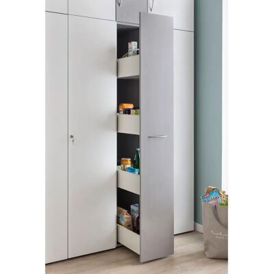 WIMEX Multiraumkonzept Schrank - Weiß, 30x54x185cm WIMEX Multiraumkonzept Schrank - Weiß, 30x54x185cm