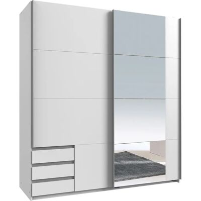 Wimex Emden Moderner Kleiderschrank mit Spiegel - 3 Schubladen - Made in Germany Wimex Emden Moderner Kleiderschrank mit Spiegel - 3 Schubladen - Made in Germany